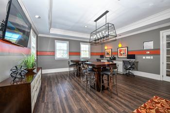 Business Center with High Speed Internet, at Crestmark Apartment Homes, Lithia Springs